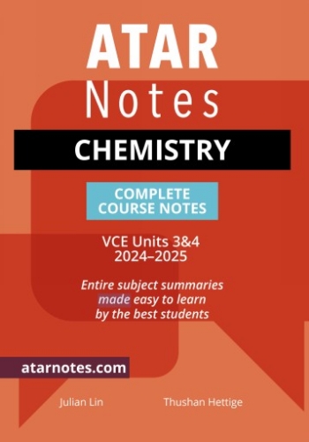ATAR Notes: VCE Chemistry 3&4 (2024-2025)